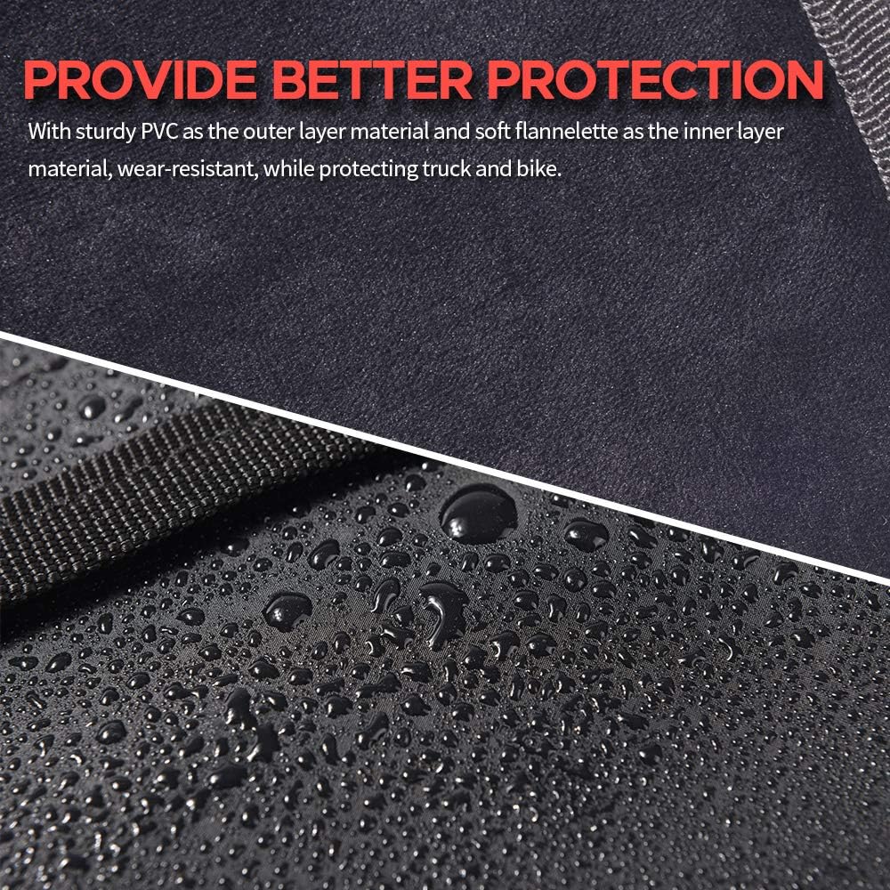 Tailgate Pad with 2 Tool Pockets for Mountain Bikes and Truck, Pack of 2 W80925