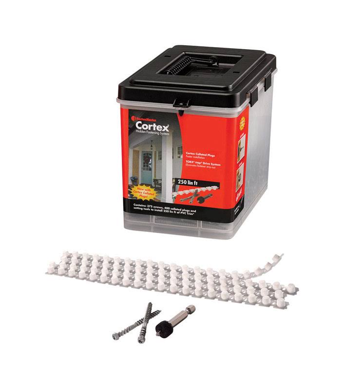 2-3/4 in. L Torx Ttap Star Head Deck Screws and Plugs Kit O535734