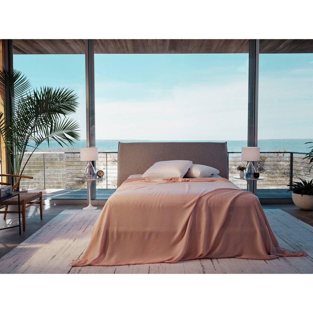 Dusty Rose California King Hyperlite Sheet Set I7912