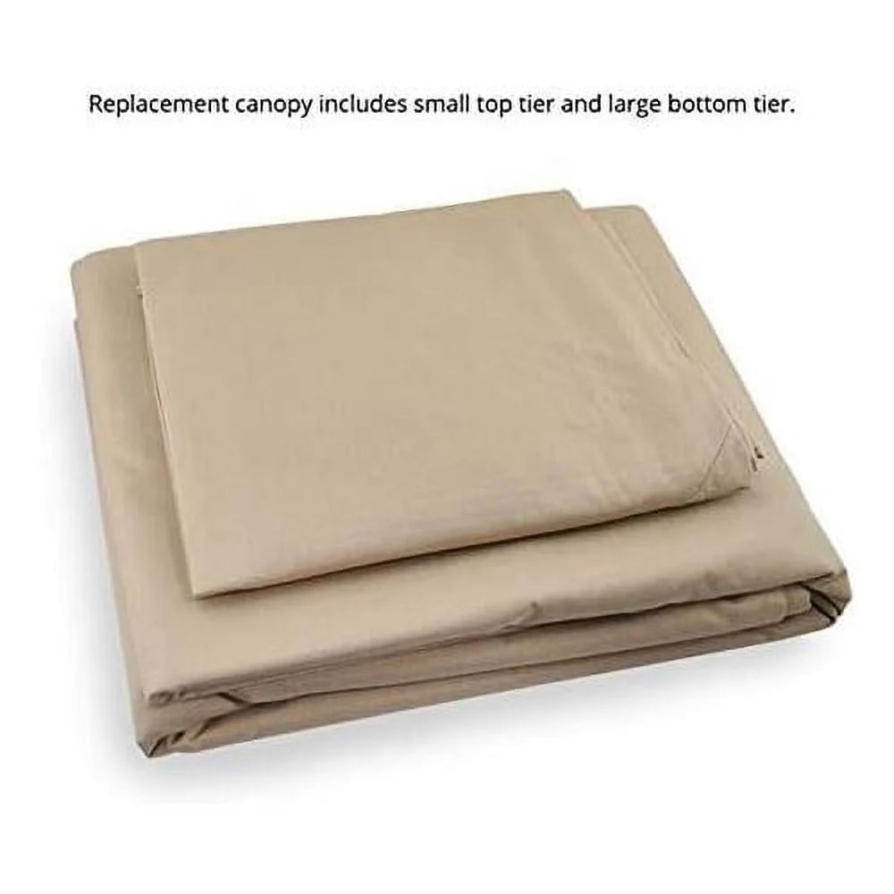 Replacement Canopy Top Cover for Pitched Roof Gazebo T5514