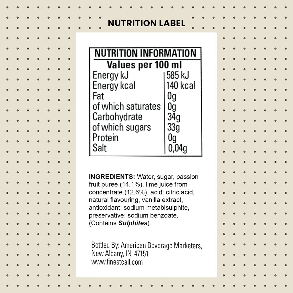 Pornstar Martini Drink Mix, 1 Liter Bottle (33.8 Fl Oz), Pack Of 3 N45536