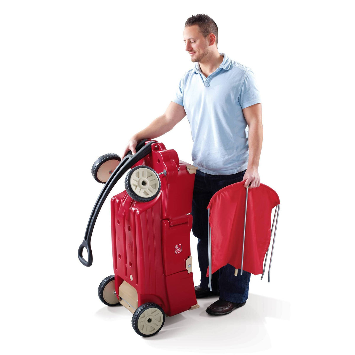 Red Canopy Wagon G896421