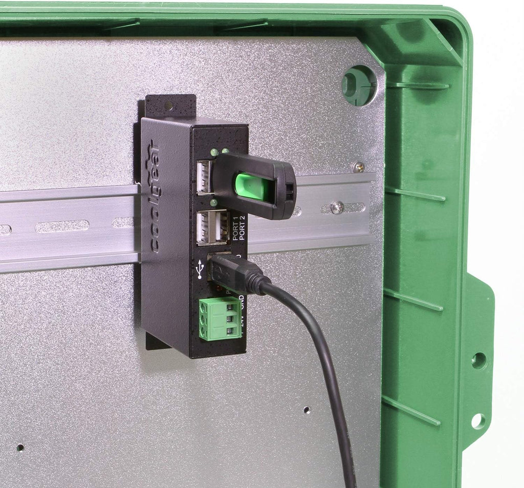 4-Port Industrial USB 2.0 Powered Pack of 2 X570917