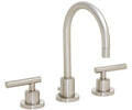8x22 Widespread Lavatory Faucet - Antique Brass Flat R88203