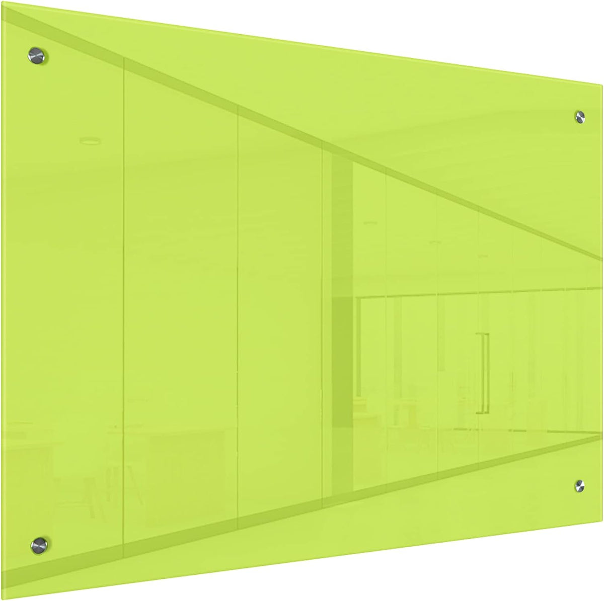 Magnetic Glass Dry Erase Board Set with Magnets, Marker and Eraser O6345