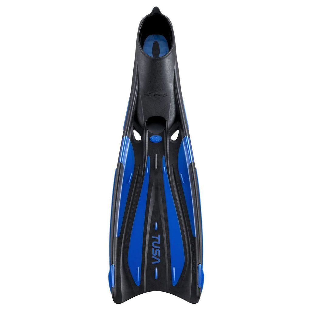 Blue Full Foot Fins K311