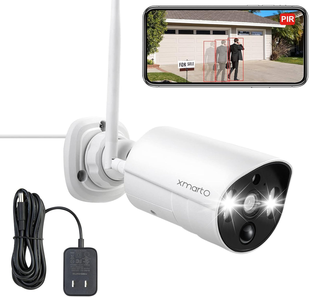 8CH 2K HD Wireless Security Camera System with 1TB HDD O2104