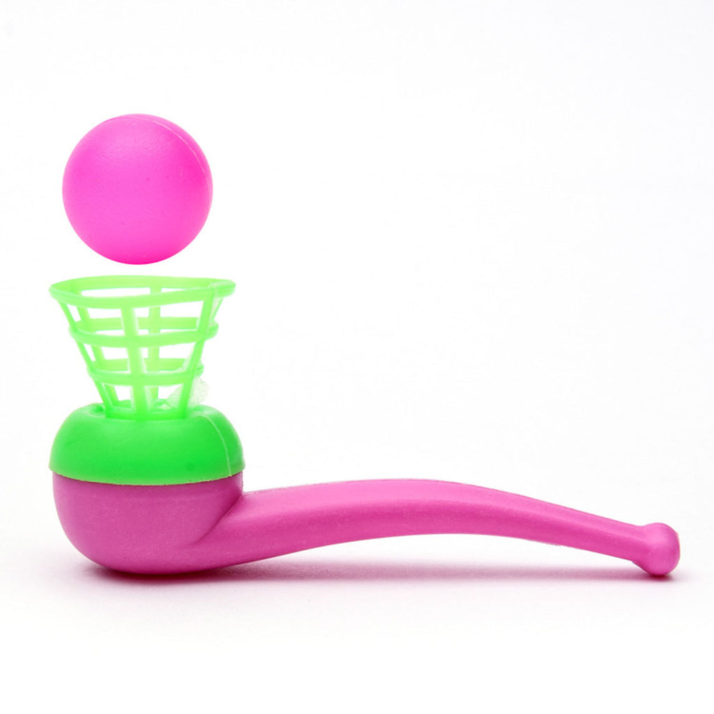 12pcs Plastic Floating Ball Toy Blow Pipe Party Game F62522