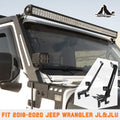 A-Pillar LED Light Bar Mounting Brackets with 2 LED Lights X434726