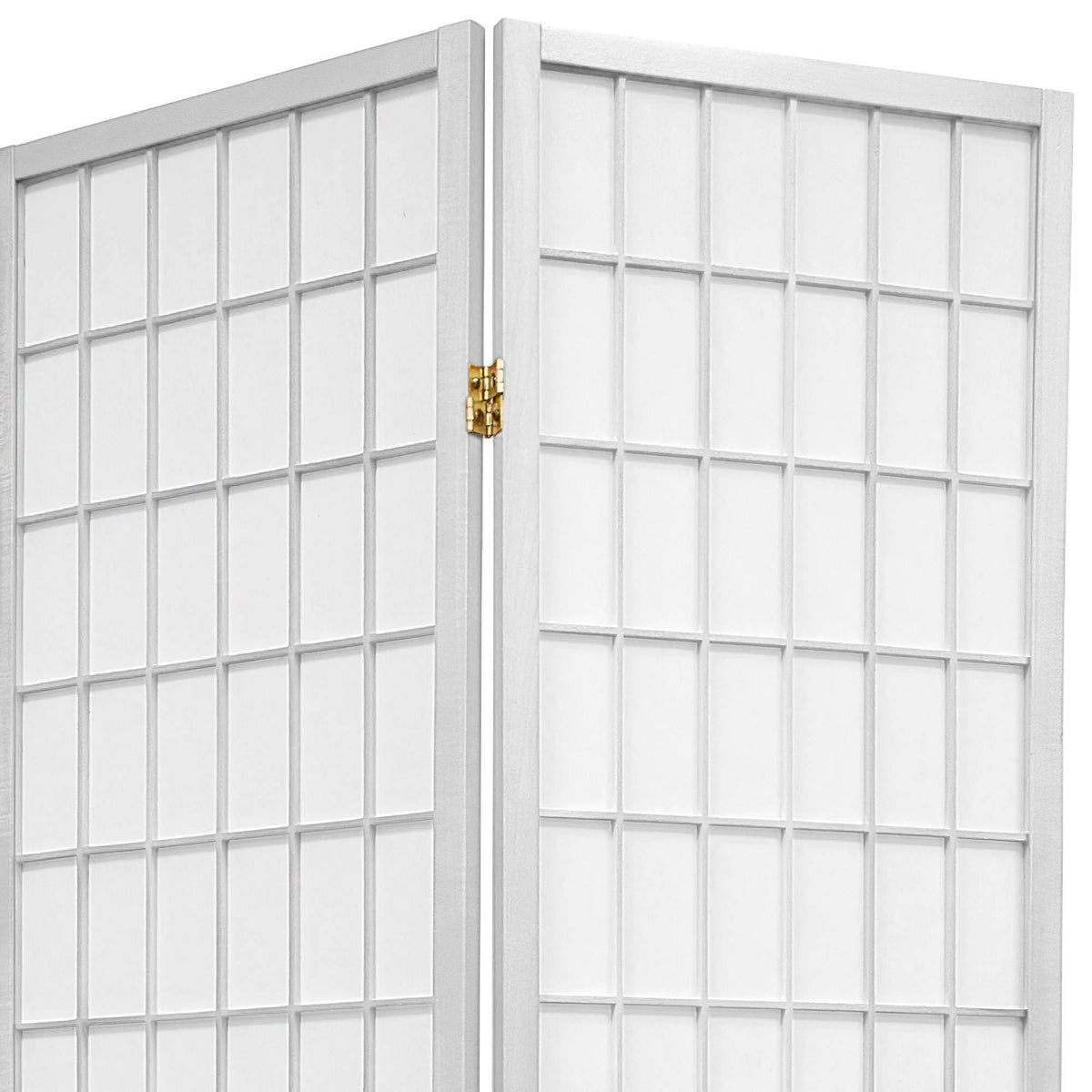 White 8 Panel Shoji Screen V73655