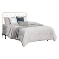King Soft White Metal Headboard N330690