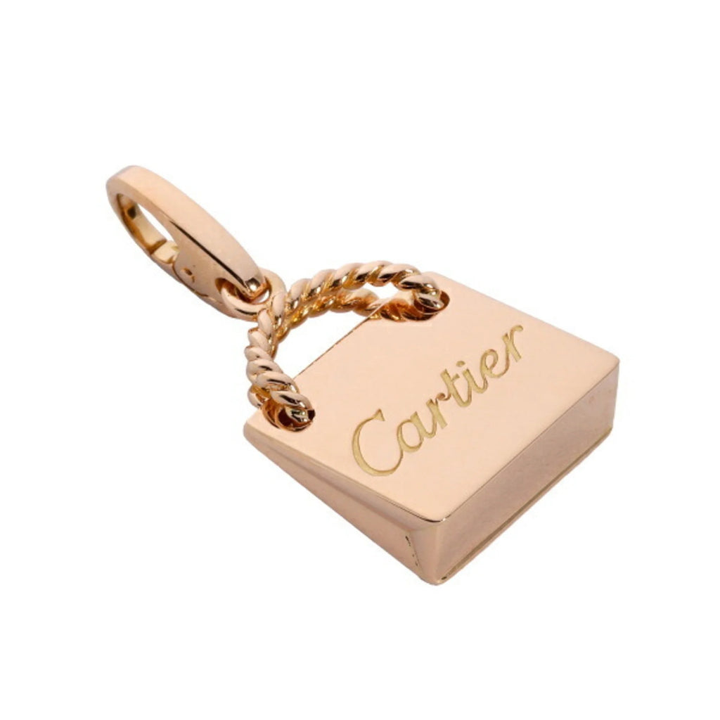Pink Gold Charm Shopping Bag L5813