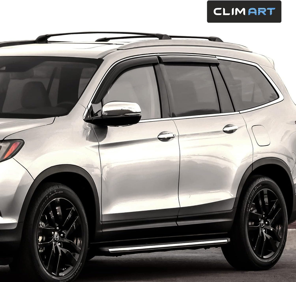 4pcs Rain Guards for Honda Pilot 2016-2022 Z365