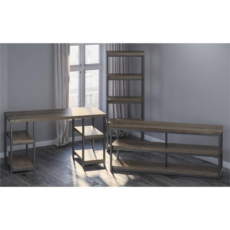 Weathered Oak Desk E22672