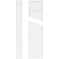 Plain PVC Pilaster with Decorative Capital and Base (Pair) I285316