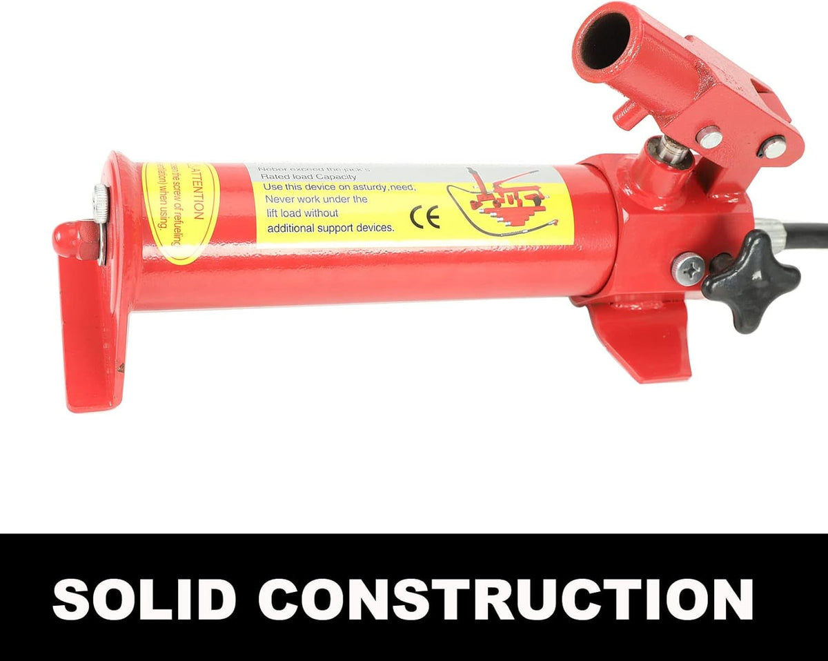 10 Ton Porta Power Hydraulic Jack with Oil Hose C2539