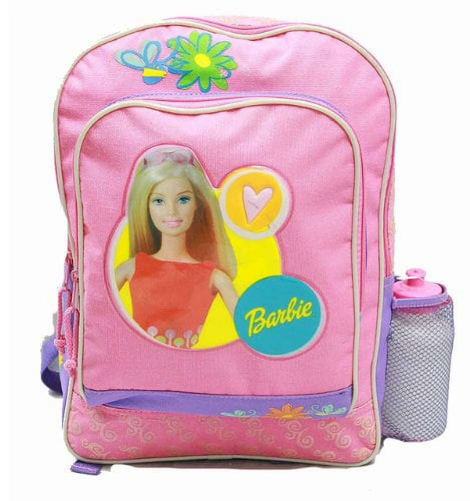 Purple Large School Backpack with Water Bottle M2130