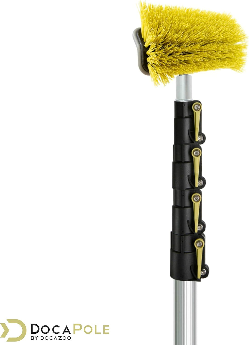 6-24 Foot Telescopic Cleaning Brush with Hard Bristle Brush U647