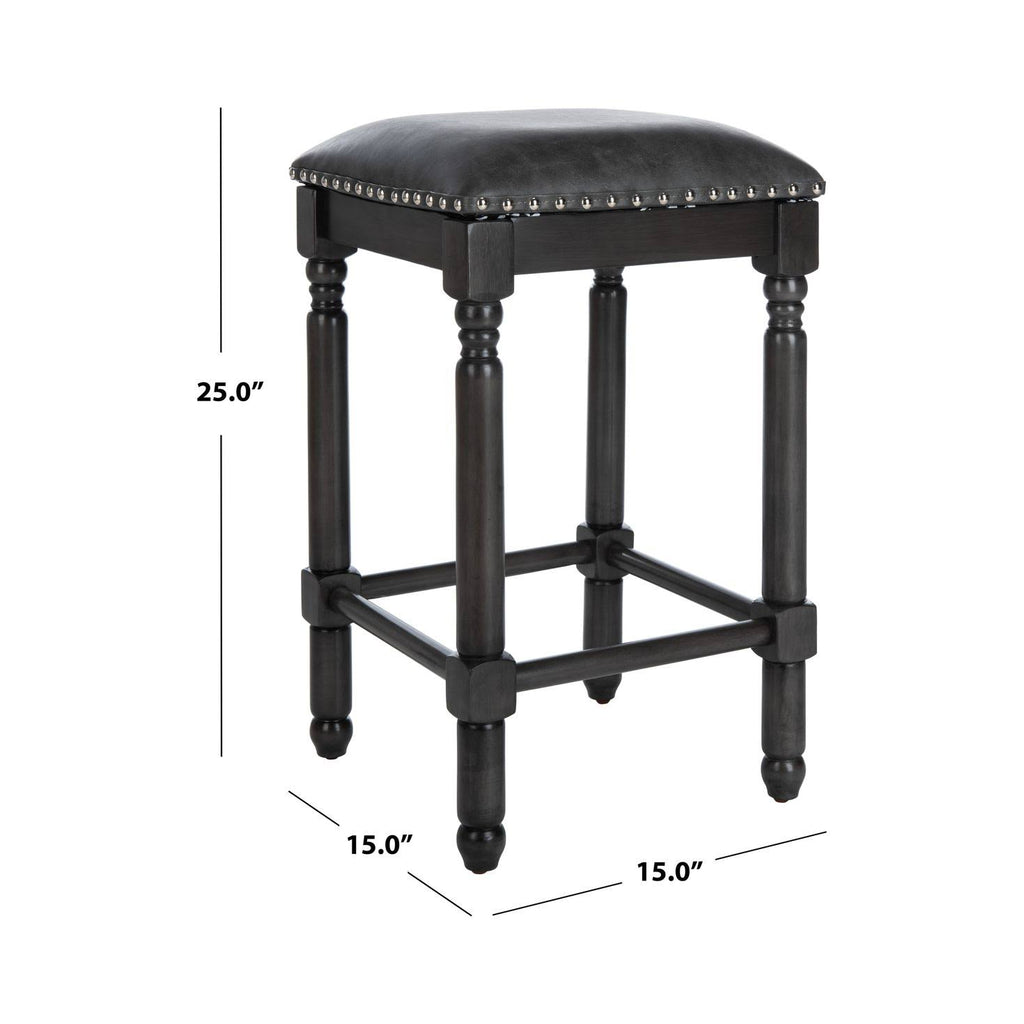 Grey Counter Stool Set of 2 Y433533