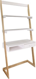 Freestanding Ladder Desk With Drawer V38255