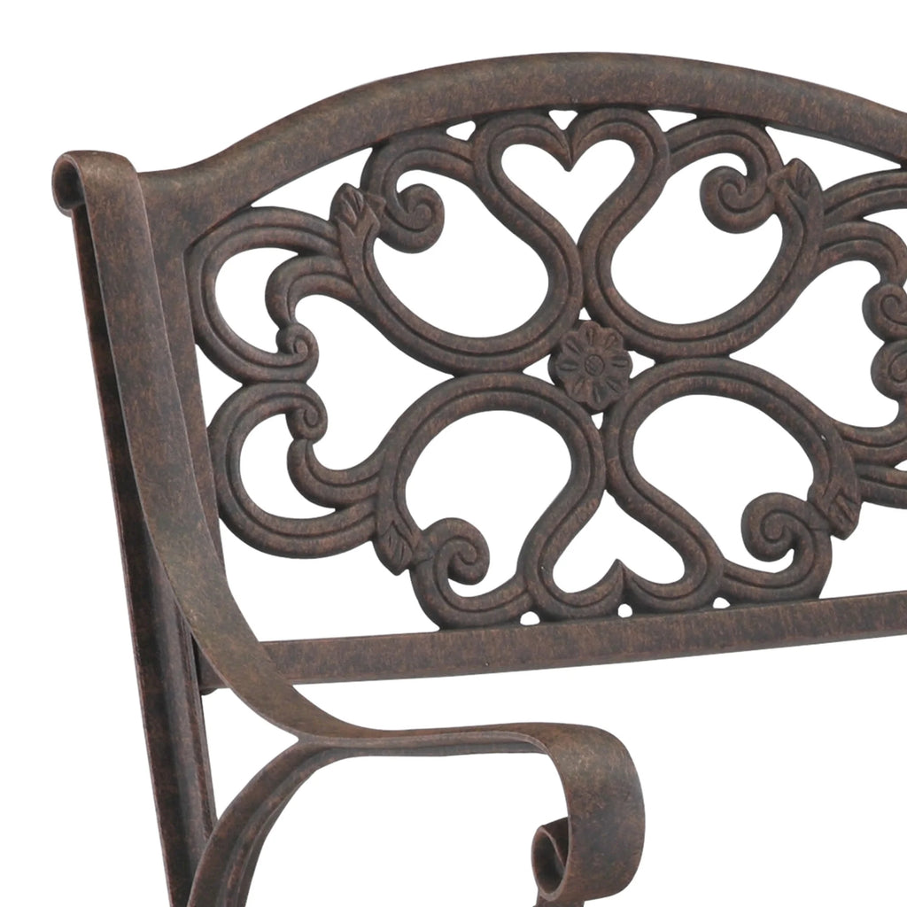 Bronze Outdoor Swivel Rocking Chair F635