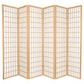 6 ft Tall 6 Panel Shoji Screen R396