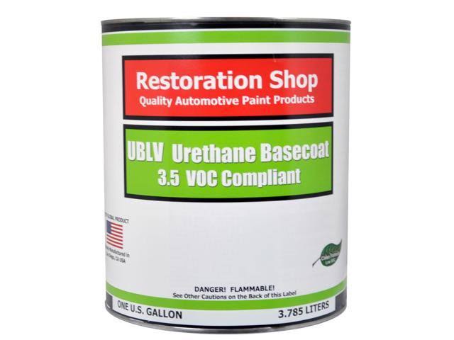 Yellow 1 Gallon Low VOC Urethane Basecoat Car Auto Body Paint O35991