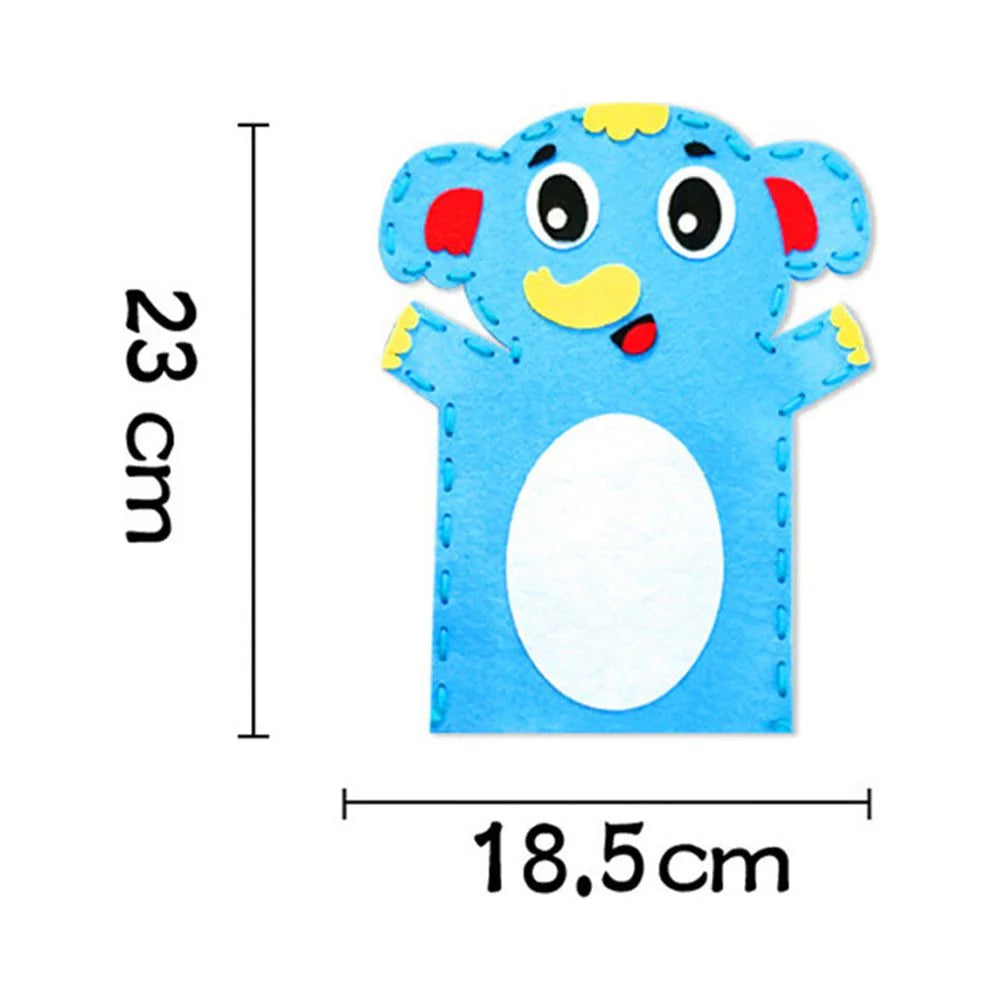 8PCS DIY Doll Making Kit Fabric Weaving Educational Toys C1186