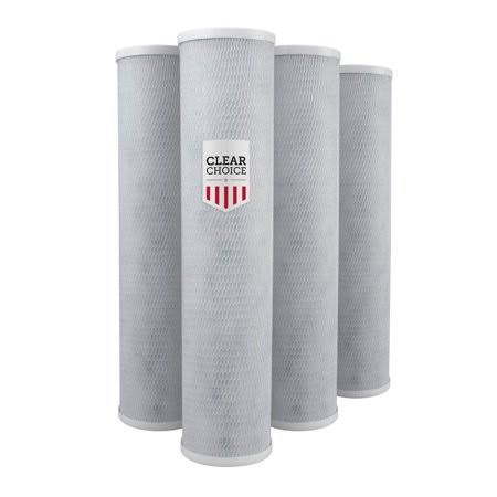 4.5 inch x 20 inch Carbon Block Filter 5 Micron, 4-Pack K256857