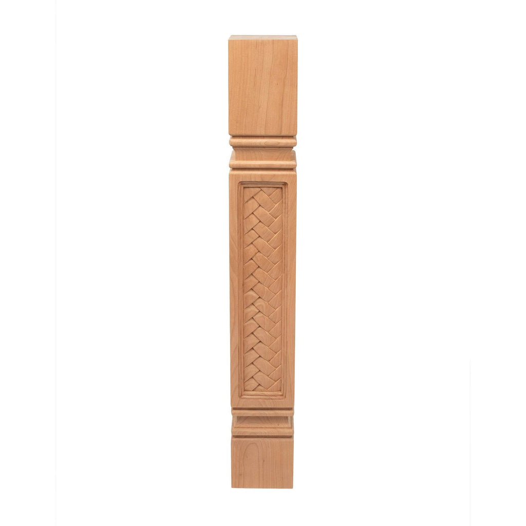 Unfinished Solid Cherry Kitchen Island Leg O369971