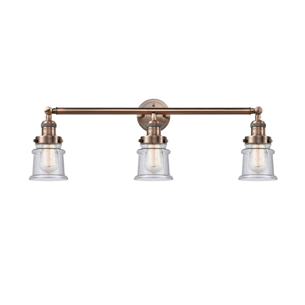Antique Copper 3 Light Bath Vanity Light L15981