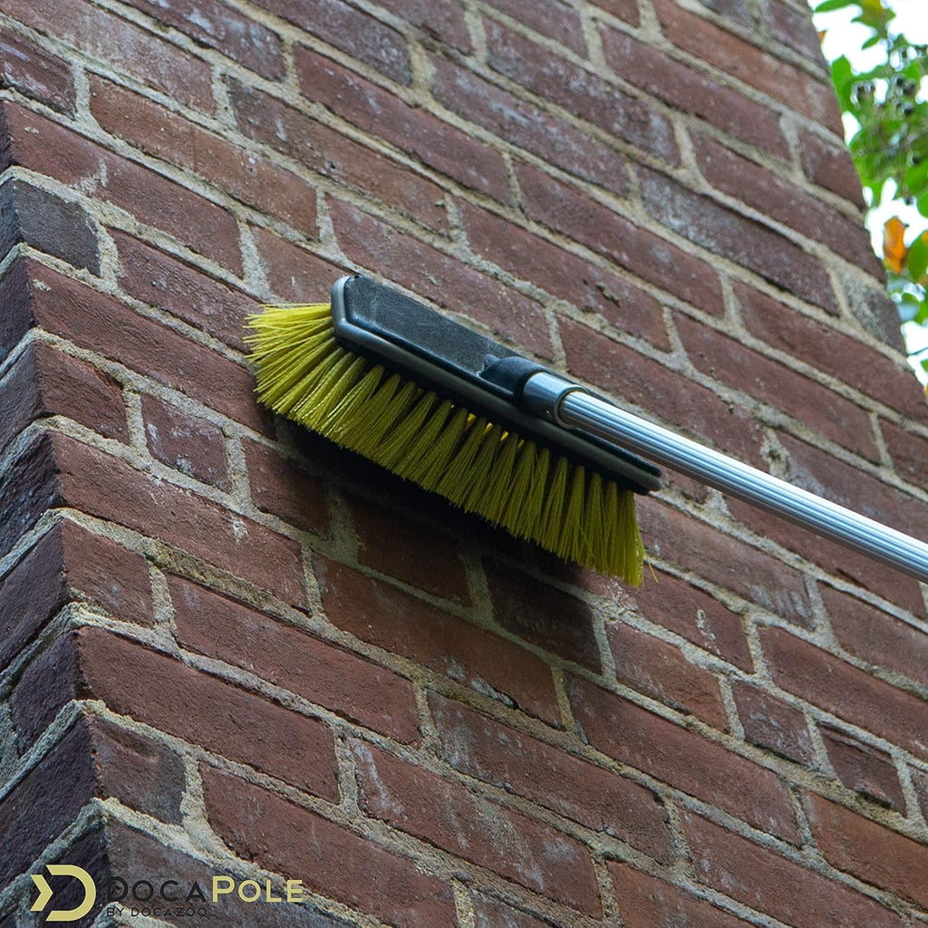 6-24 Foot Telescopic Cleaning Brush with Hard Bristle Brush U647