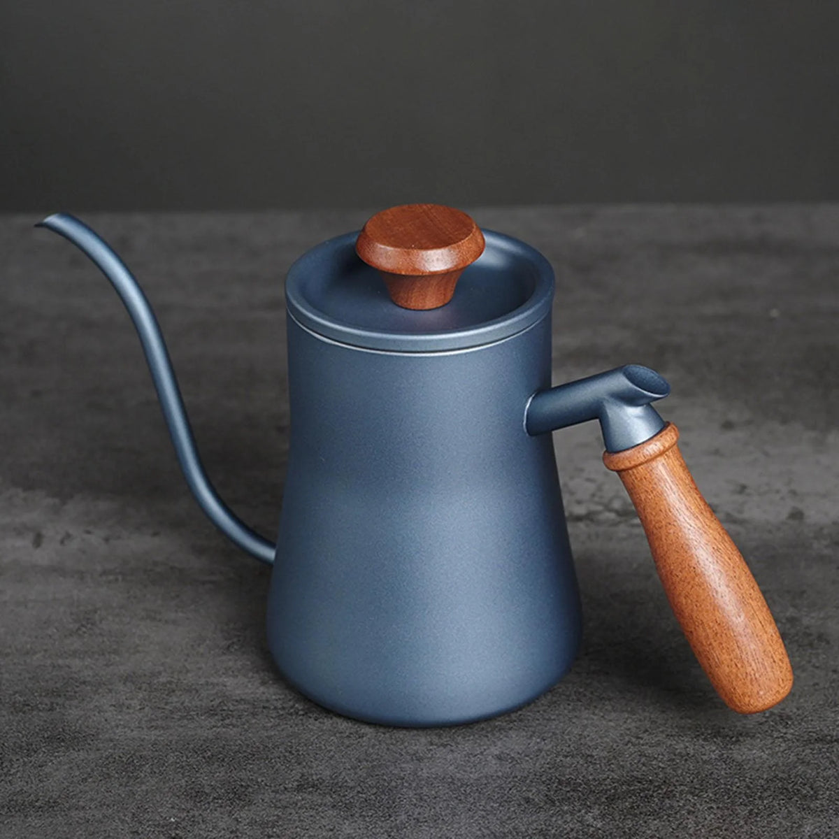 Blue Gooseneck Drip Kettle M781