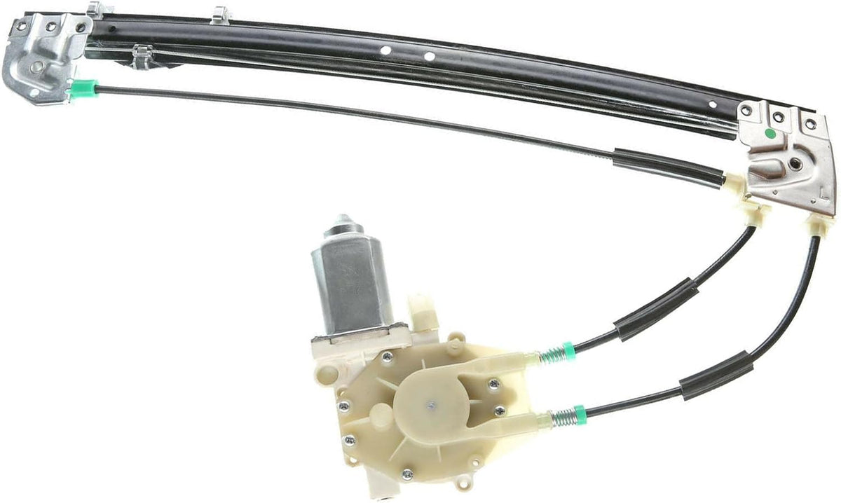 Rear Left Driver Side Power Window Regulator with Motor for BMW E39 528i 540i 1997-1998 Pack of 2 Z131361