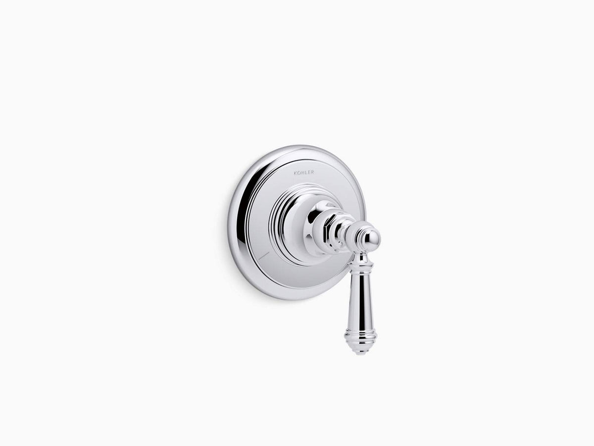 Polished Chrome Transfer Valve Trim with Lever Handle C696