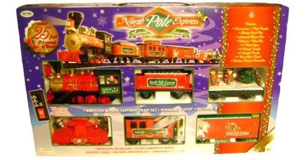 Black G Scale Christmas Train Set V504