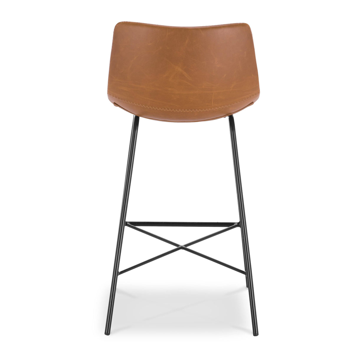 Brown Poly & Bark Counter Stool Set of 3 C72267