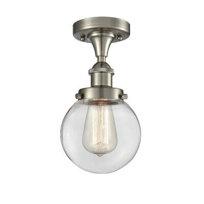 1-Light Semi Flush Mount Fixture Y5198