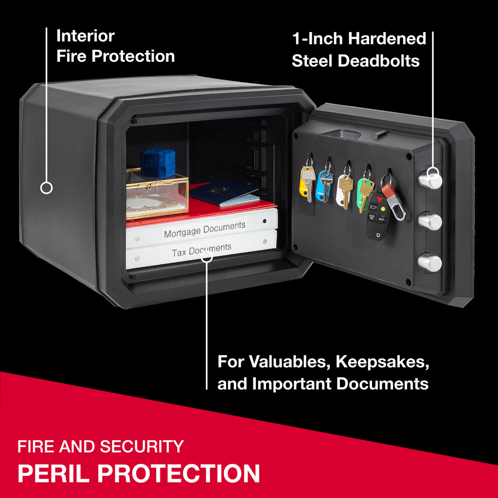 Large Fire-Resistant Safe with Combination Lock W452