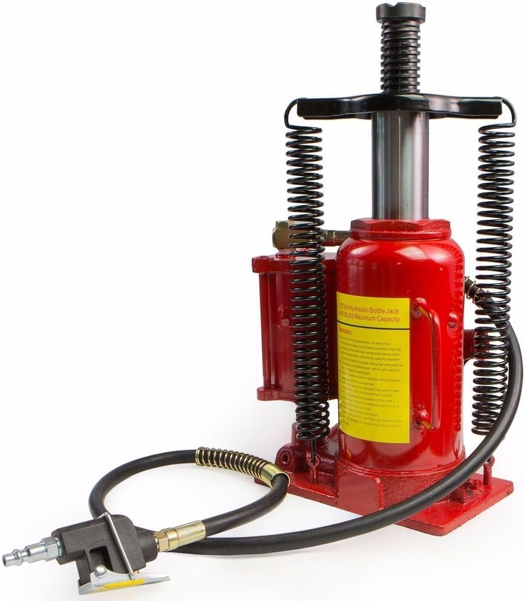 40000Lbs Low Profile Air Hydraulic Bottle Jack X96852