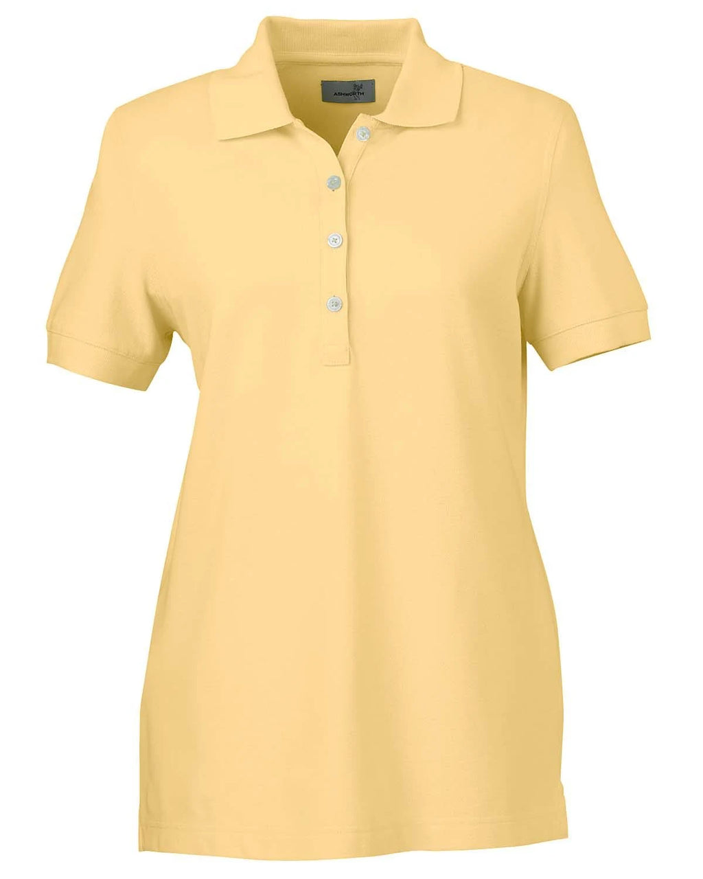 Yellow 2XL Combed Cotton Pique Polo Q9189