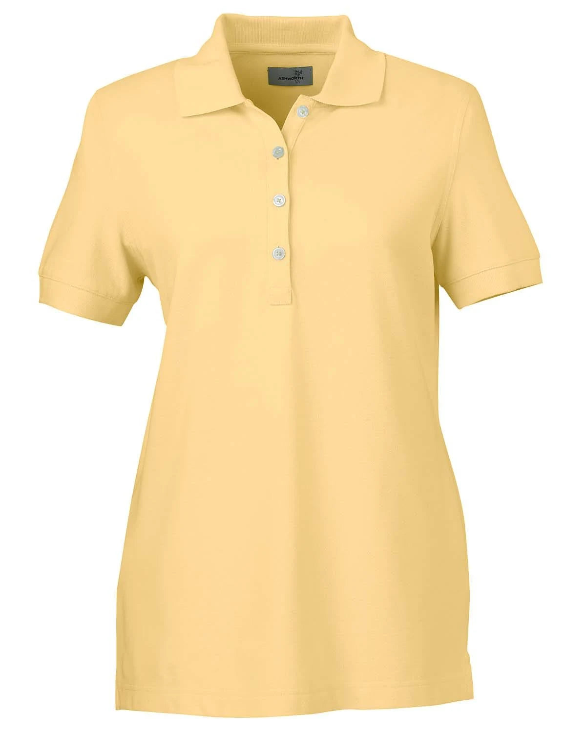 Yellow 2XL Combed Cotton Pique Polo Q9189