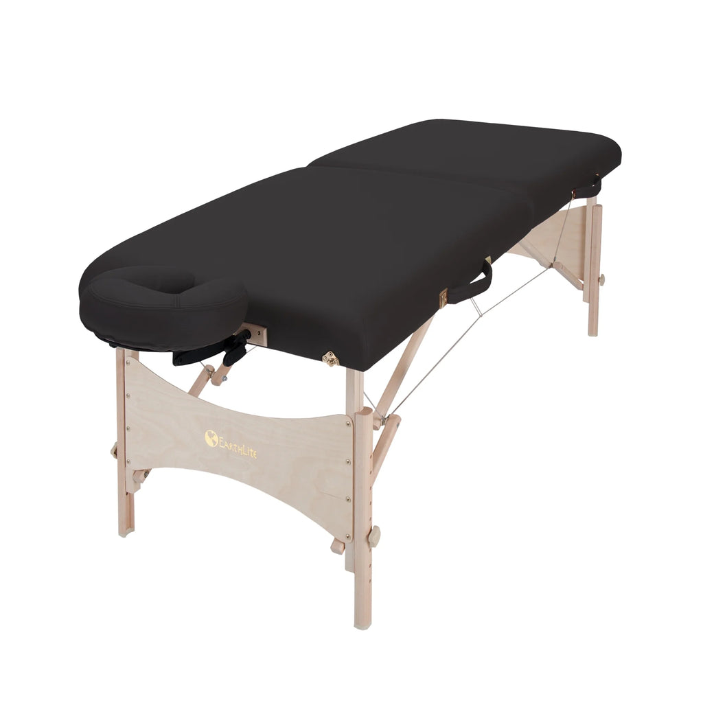 Portable Massage Table Package Deluxe Adjustable Headrest, Hard Maple L33379