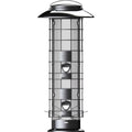 Silver Metal Cage Tube Bird Feeder W956