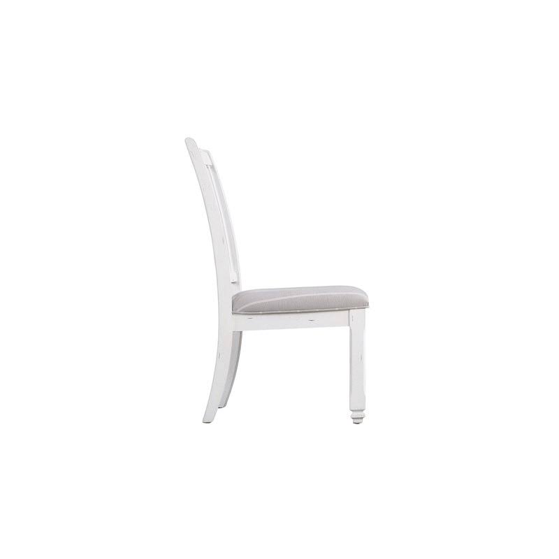 Gray and White Dining Chair Set of Two I7412