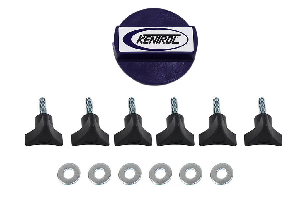 Hardtop Screws Textured Black X495