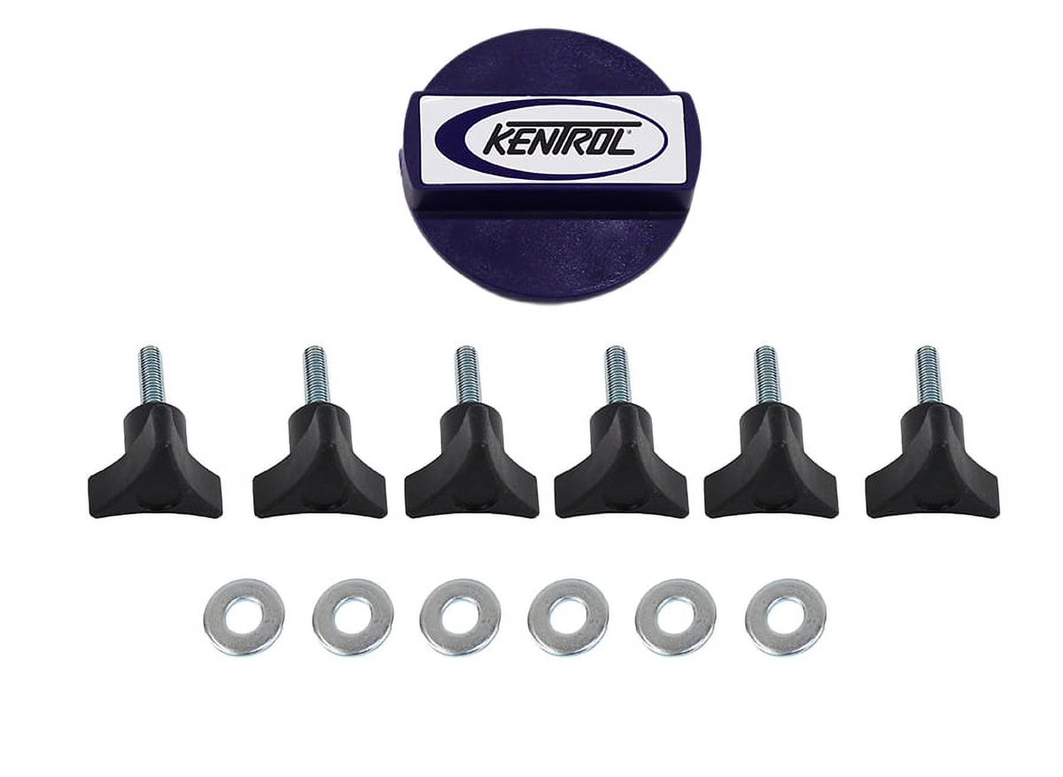 Hardtop Screws Textured Black X495