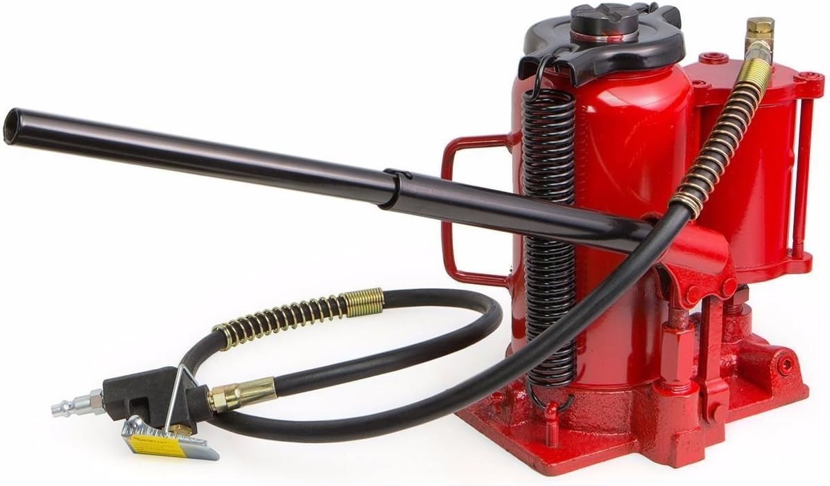 40000Lbs Low Profile Air Hydraulic Bottle Jack X96852