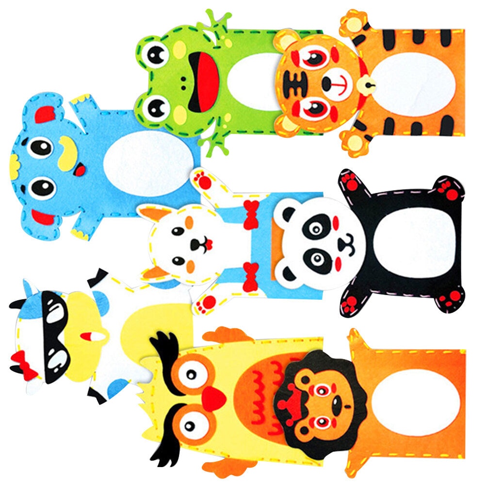 8PCS DIY Doll Making Kit Fabric Weaving Educational Toys C1186