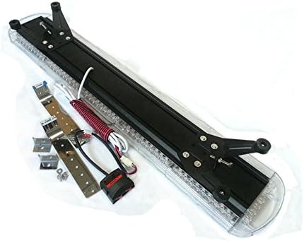 Black Aluminium 53" 108 LED Emergency Warning LightBar J7128